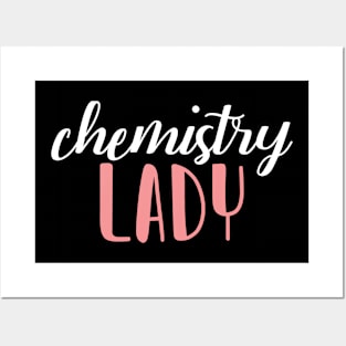 chemistry lady - chemistry girl Posters and Art